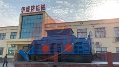 两台2PGY1510大型液压对辊破碎机发往安徽