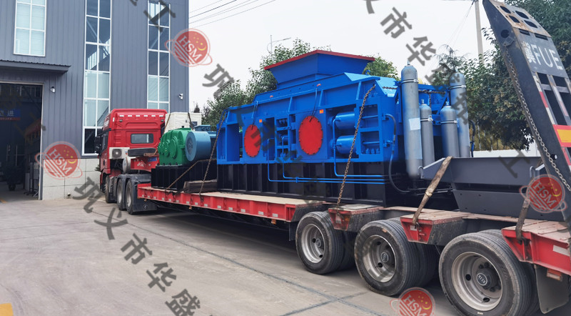 石头制砂机发货现场