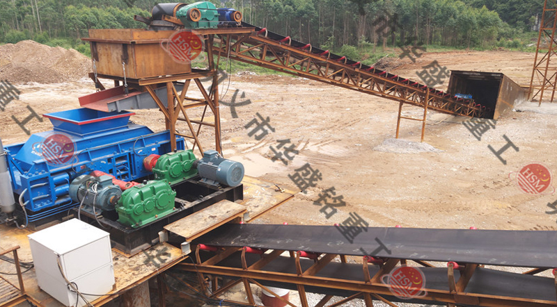 花岗岩制砂机案例现场